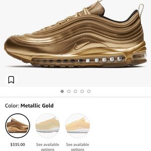 Nike Air Max 97qs leather trainers